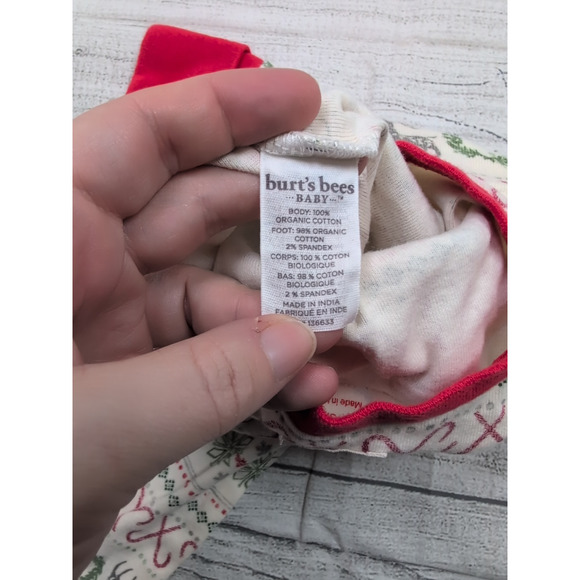 0/3m Burts Beed Fair Isle Sleeper - Picture 5 of 5